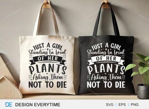 A Girl Standing in Front of Her Plants: Graphics Freebies Review