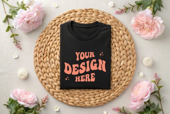 Folded T-Shirt Mockup: Essential Graphics Freebies