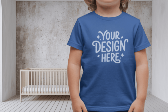 Gildan 5000B Kids T-shirt Mockup 18: Graphics Freebies