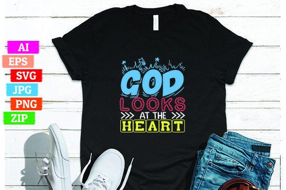 God Looks at the Heart: Graphics & Freebies Review