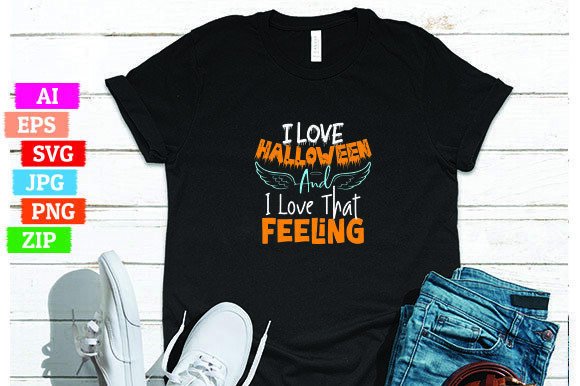 I Love Halloween Freebies: High-Quality Graphics