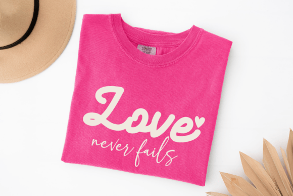 Love Never Fails SVG: Free Graphics for Branding
