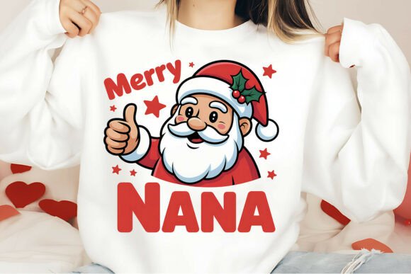 Merry Nana Christmas PNG: Graphics & Freebies
